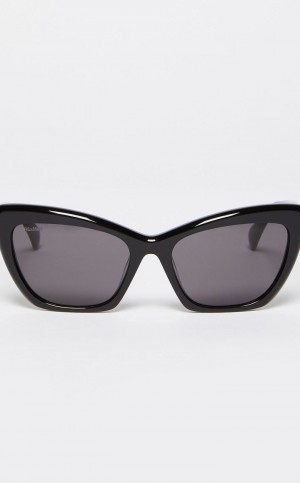 BLACK MaxMara Cat-eye Sunglasses | MMR594297