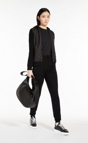 BLACK MaxMara Jacket Knitwear | MMR593425