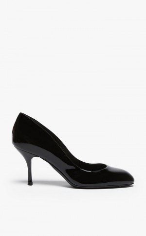 BLACK MaxMara Patent Leather Décolleté | MMR594194