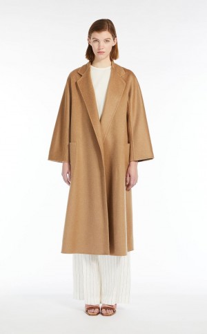 CAMEL MaxMara Ludmilla Icon Coats | MMR593891