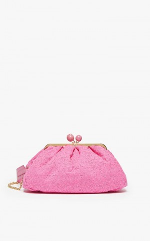 FUCHSIA MaxMara Hommage À La France Pasticcinoin Lace Weekend Bag | MMR594172