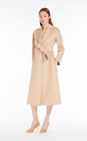 MAKE UP NUDE MaxMara Wool Robe Coats | MMR593874