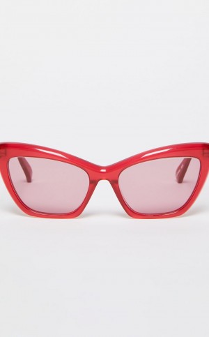 RED MaxMara Cat-eye Sunglasses | MMR594296