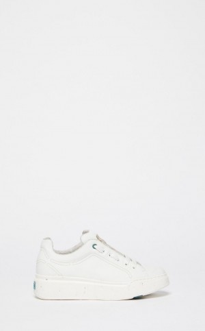 WHITE MaxMara Maxigreen Trainers With Chunky Sole Sneakers | MMR594213