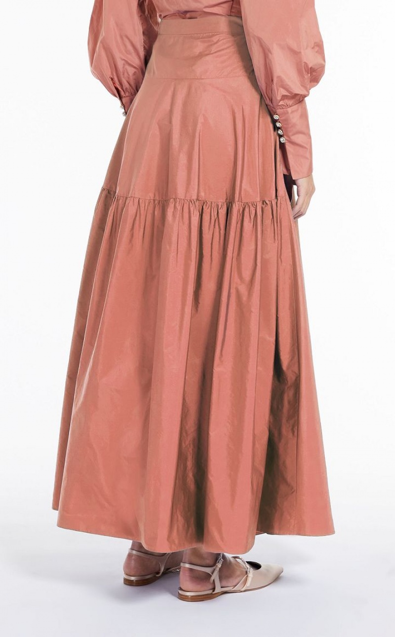 ANTIQUE ROSE MaxMara Taffeta Skirts | MMR593725