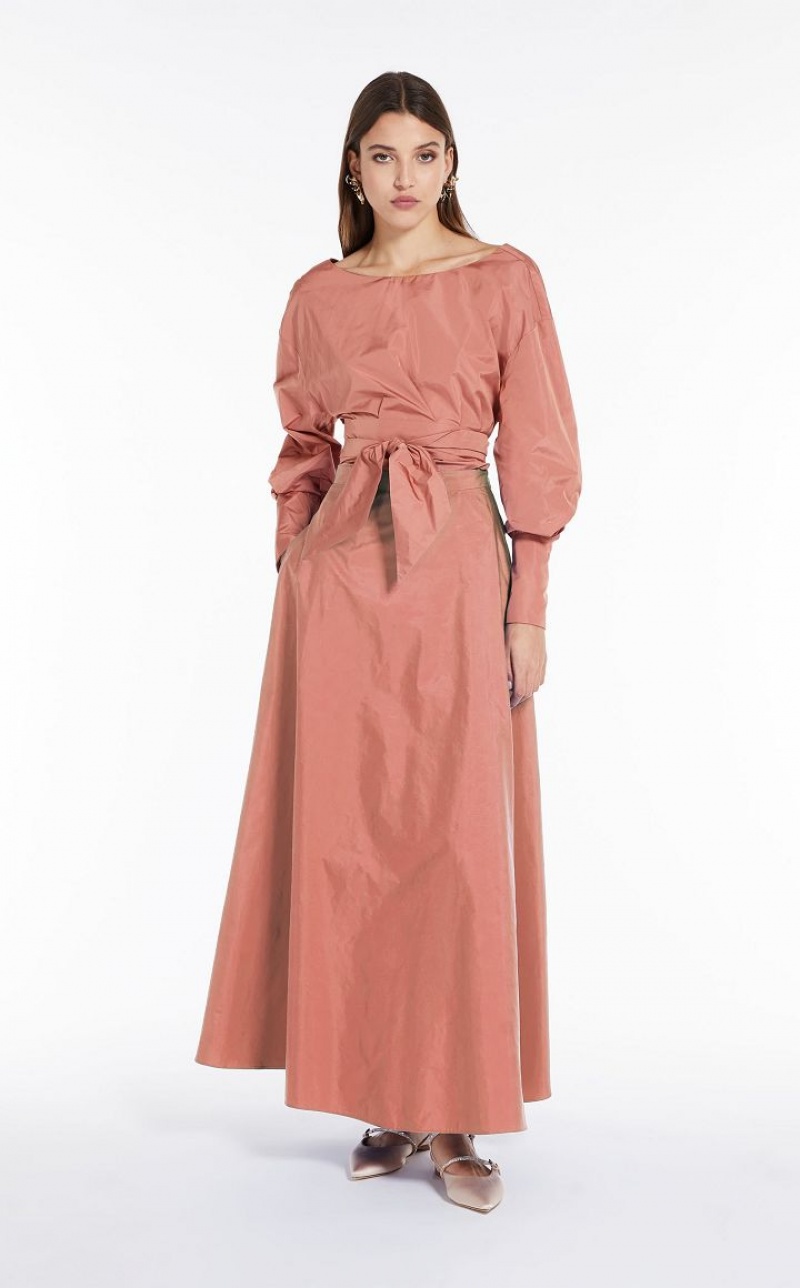 ANTIQUE ROSE MaxMara Taffeta Skirts | MMR593725