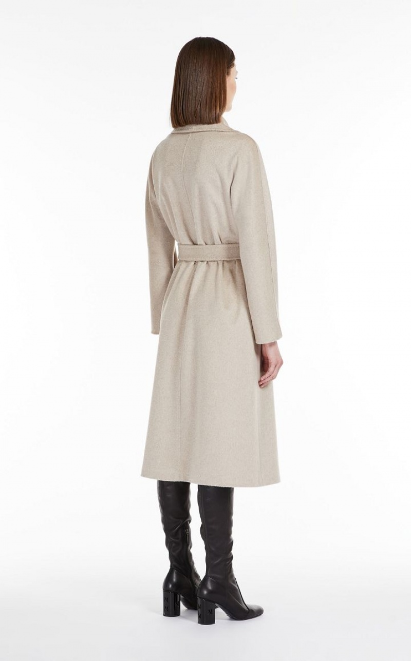 BEIGE MaxMara Cashmere, Alpaca And Wool Coats | MMR593852