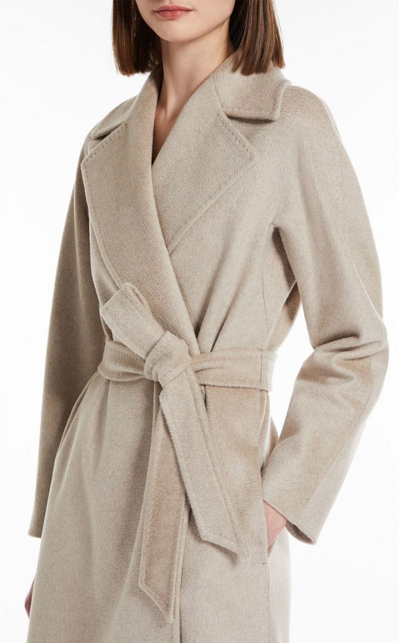 BEIGE MaxMara Cashmere, Alpaca And Wool Coats | MMR593852