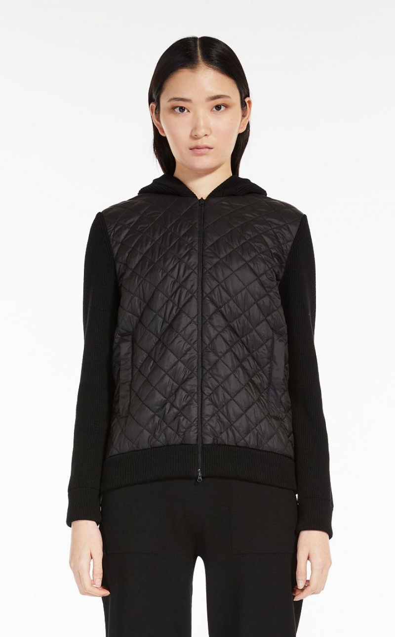 BLACK MaxMara Jacket Knitwear | MMR593425