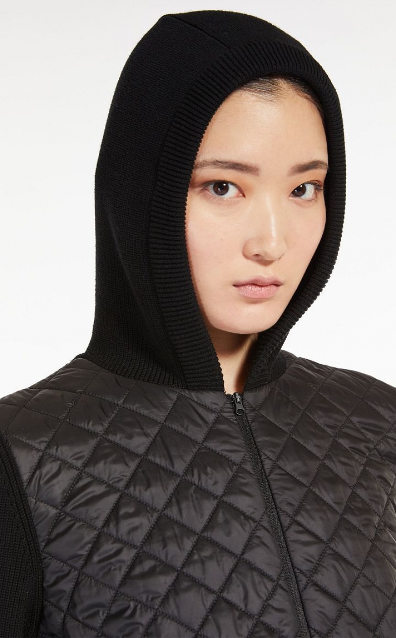 BLACK MaxMara Jacket Knitwear | MMR593425