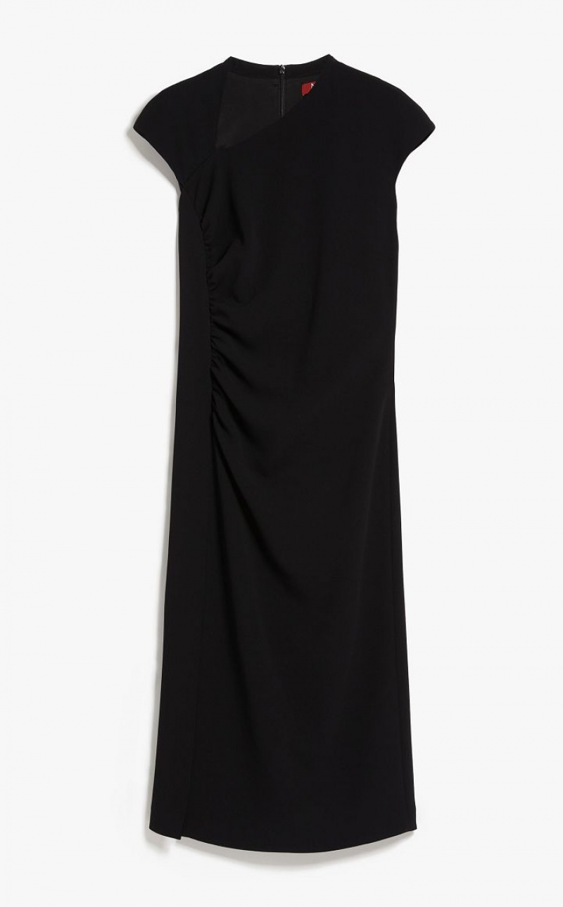 BLACK MaxMara Long Cady Dresses | MMR593409