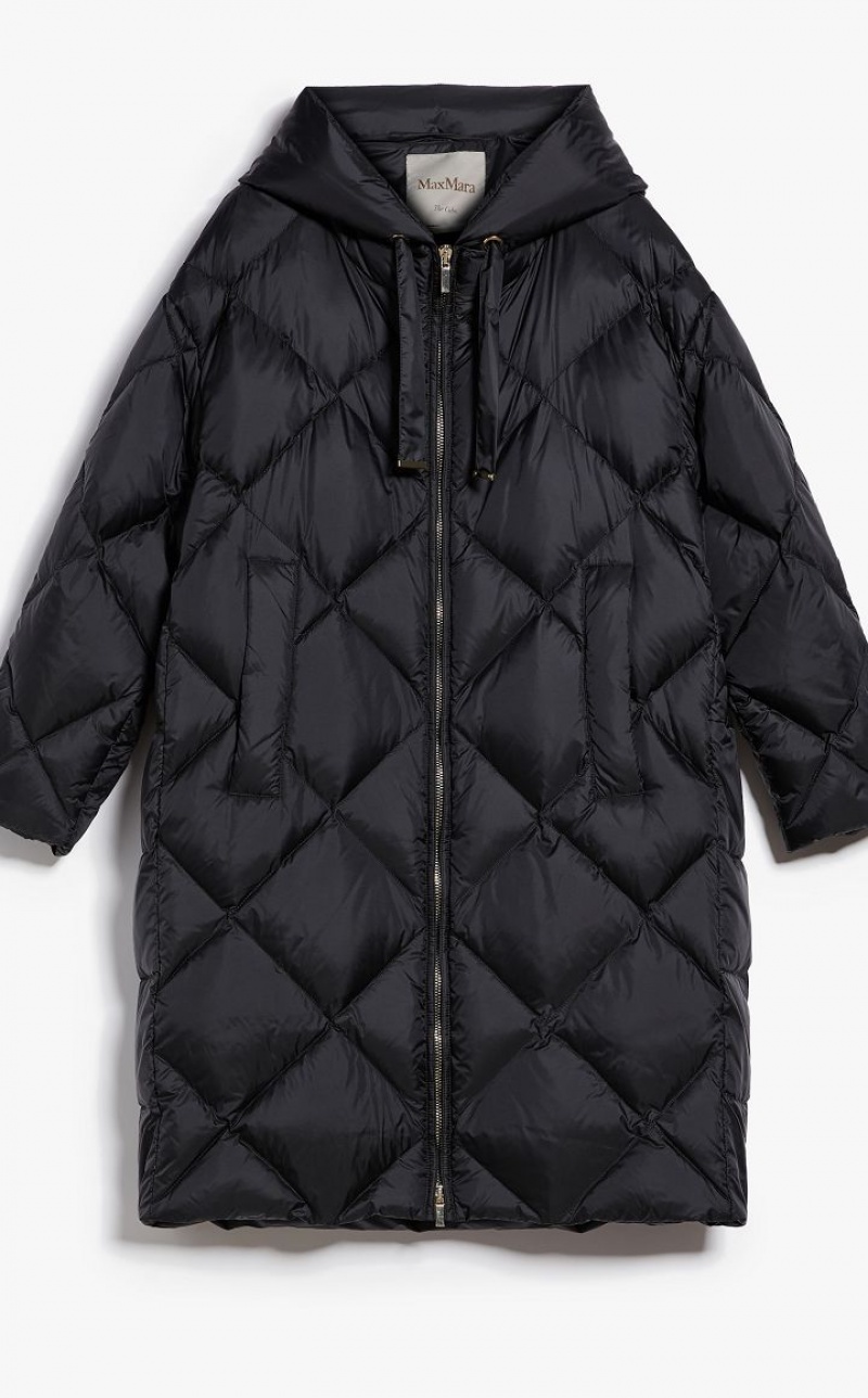 BLACK MaxMara Parka In Quilted Water-resistant Canvas Padded | MMR593999