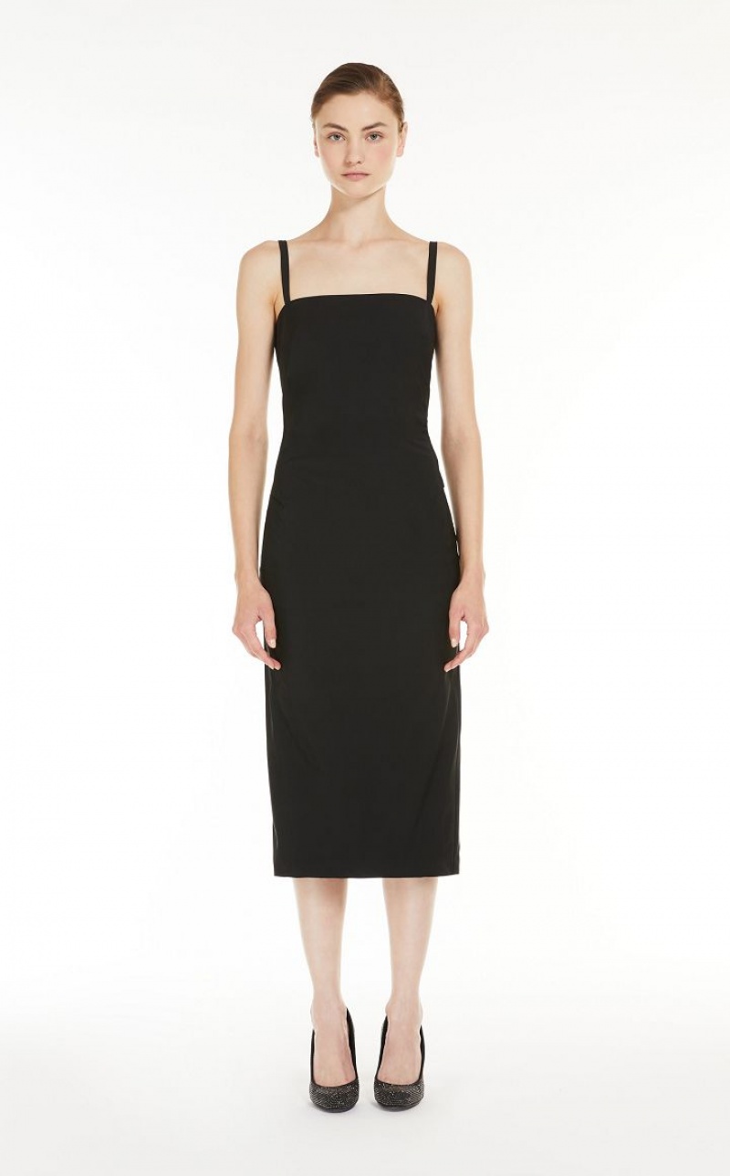 BLACK MaxMara Radzimir Bustier Dresses | MMR593370