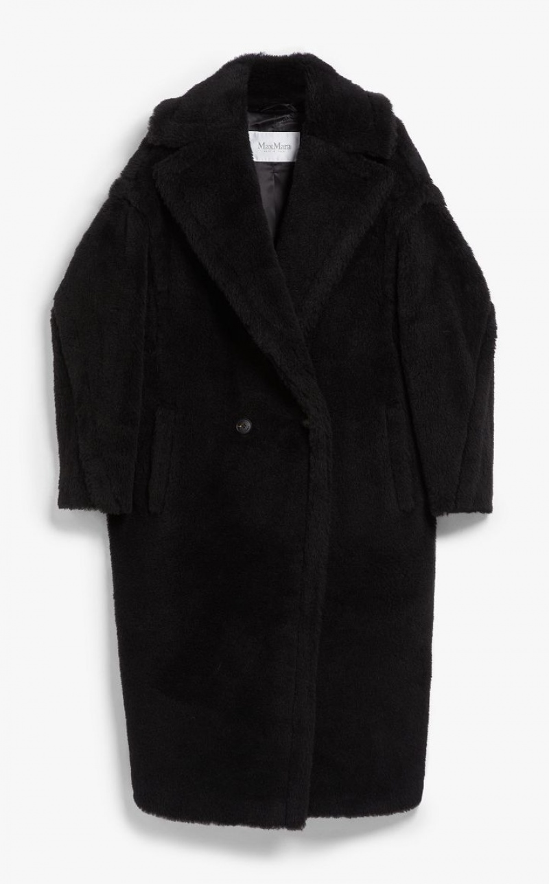 BLACK MaxMara Teddy Bear Icon Coats | MMR593877