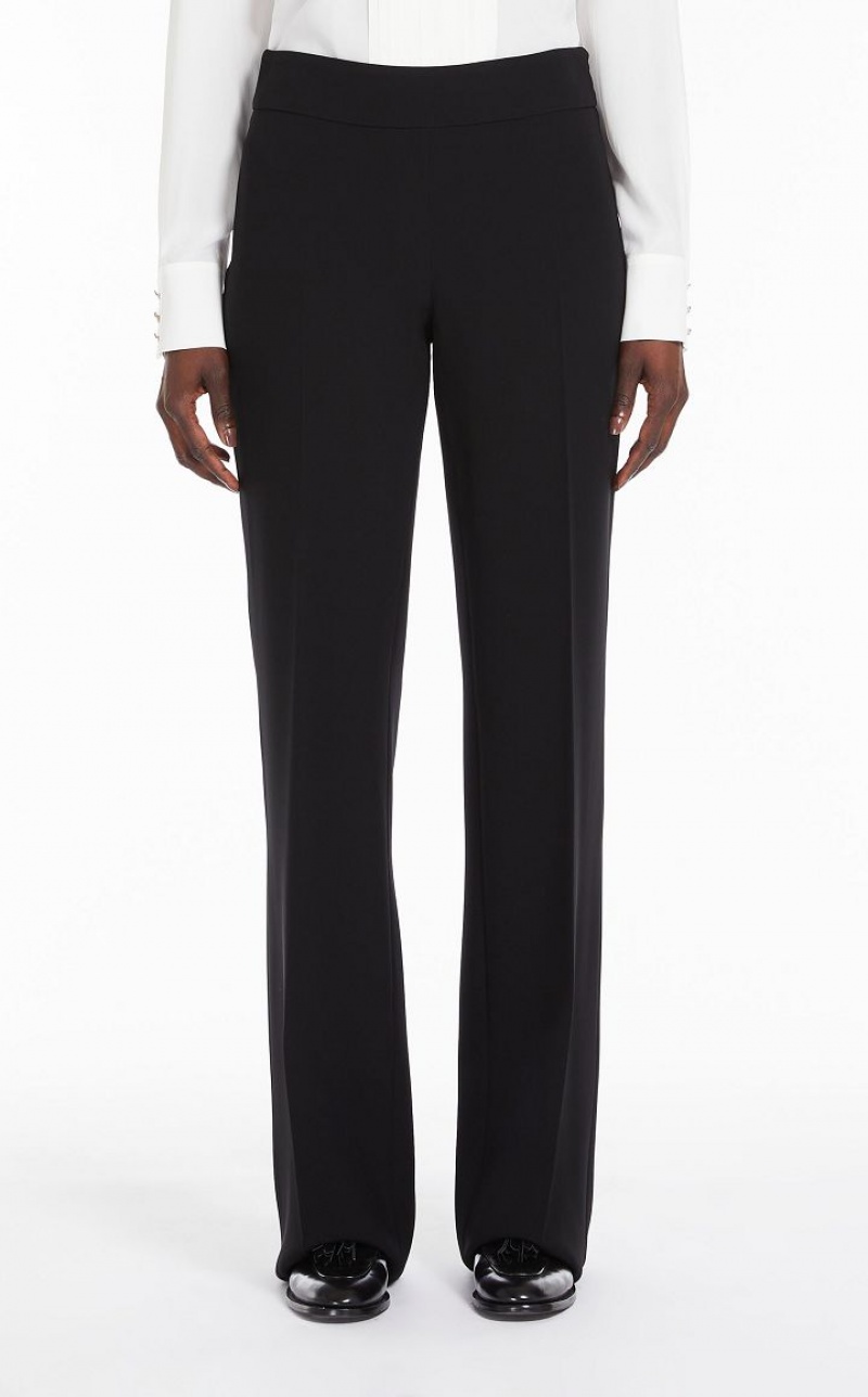 BLACK MaxMara Wide Cady Suit | MMR593532