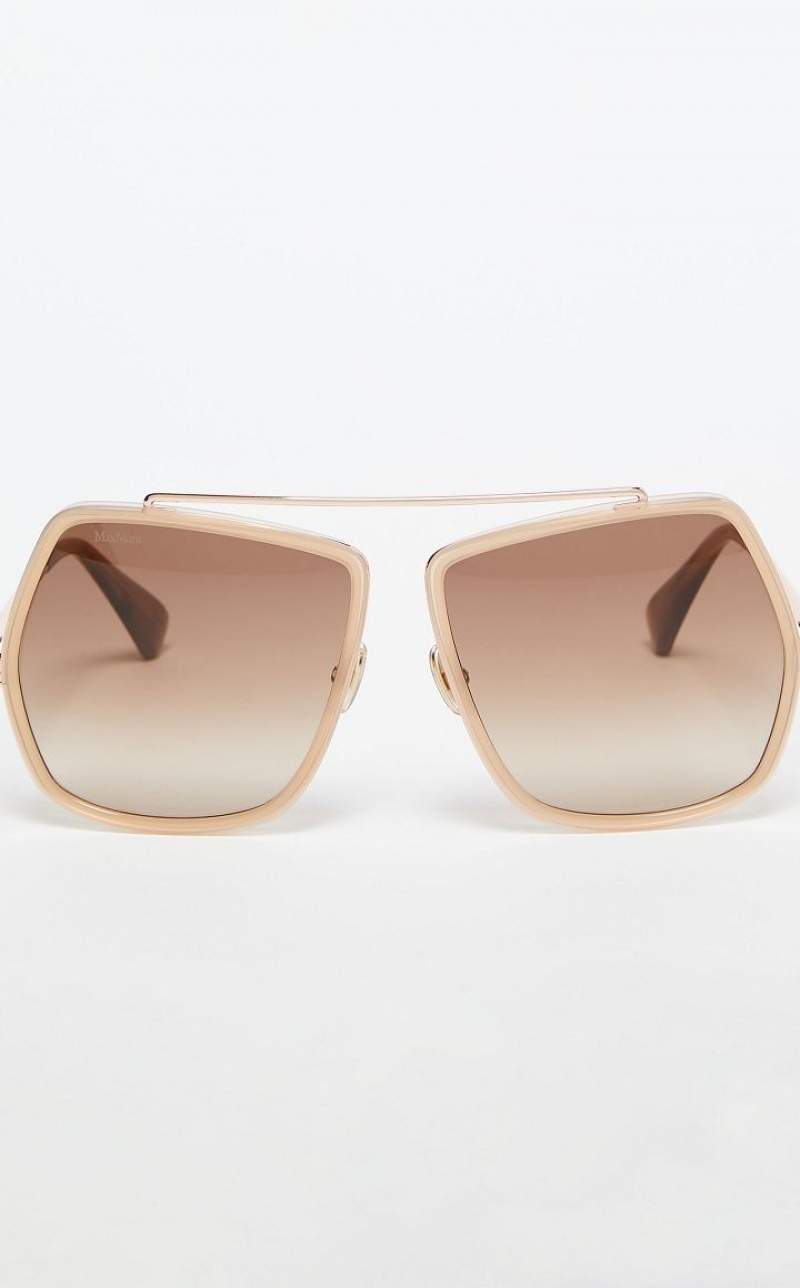 BROWN MaxMara Butterfly Sunglasses | MMR594304