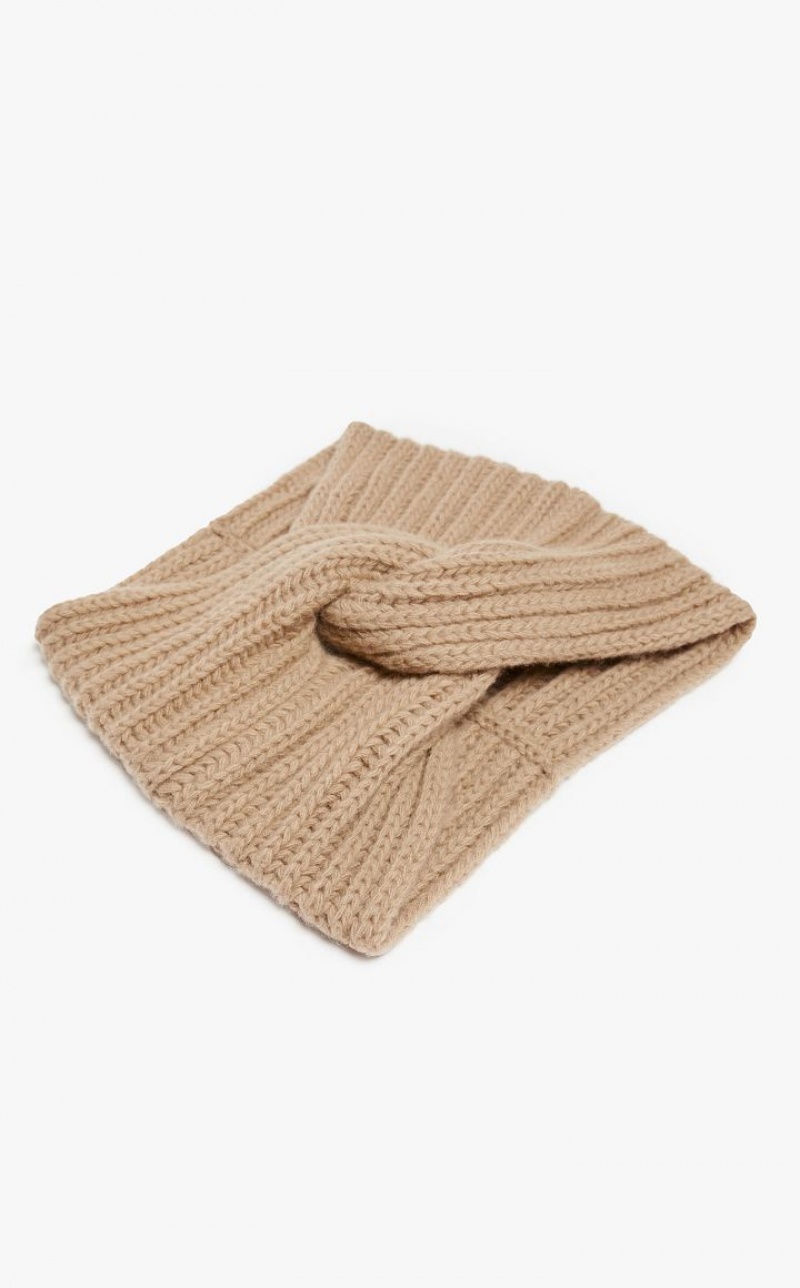 CAMEL MaxMara In Wool Yarn Hat | MMR594315