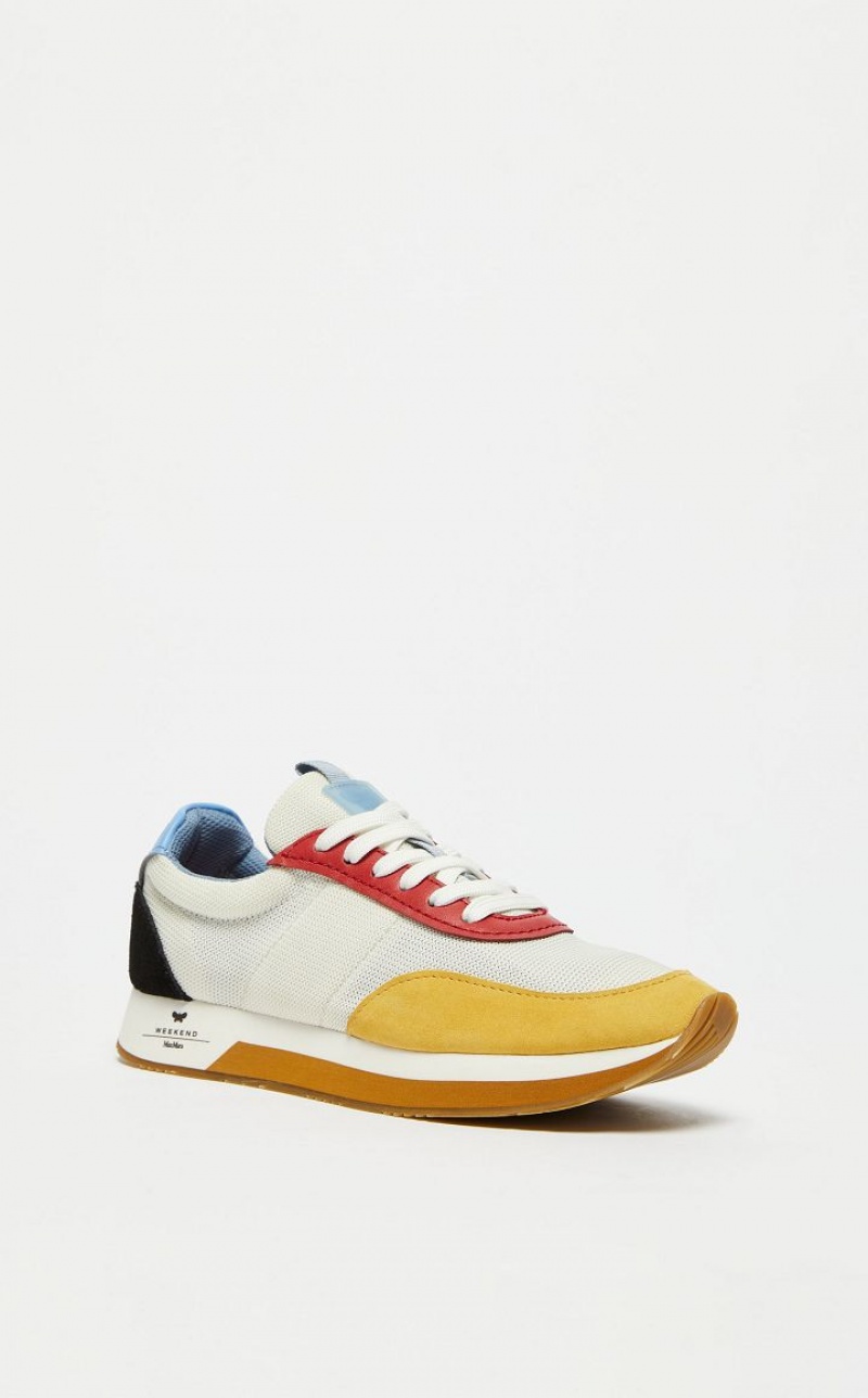 CAMEL MaxMara Nylon Sneakers | MMR594215