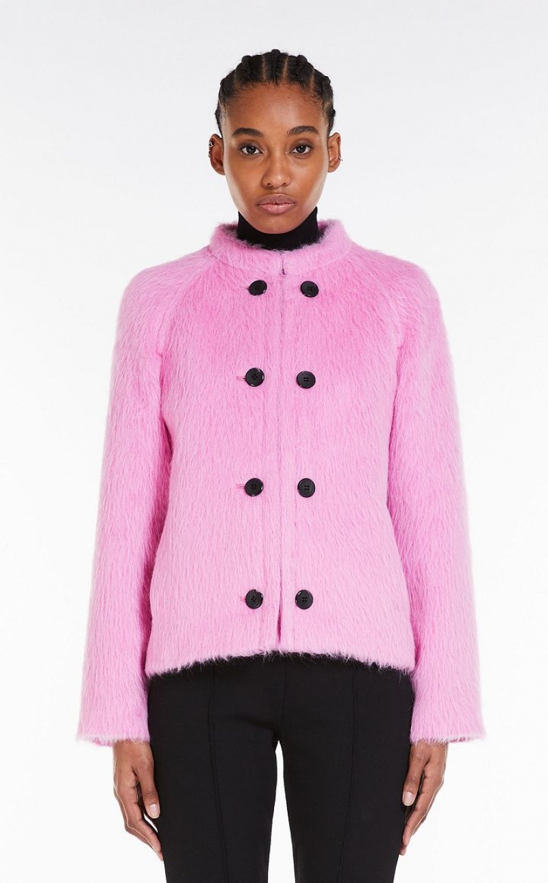 FUCHSIA MaxMara Wool And Alpaca Jackets | MMR594104