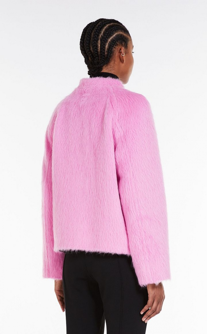 FUCHSIA MaxMara Wool And Alpaca Jackets | MMR594104