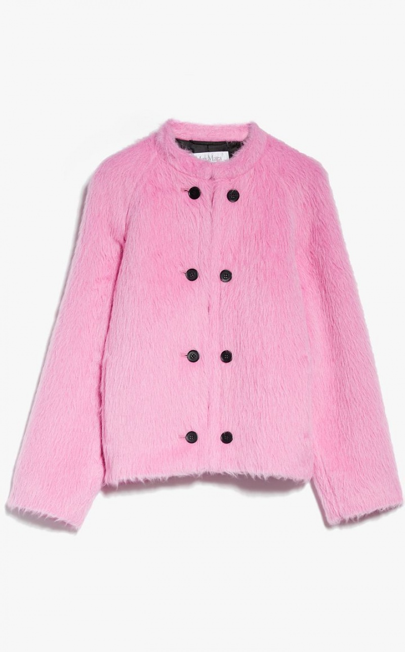 FUCHSIA MaxMara Wool And Alpaca Jackets | MMR594104