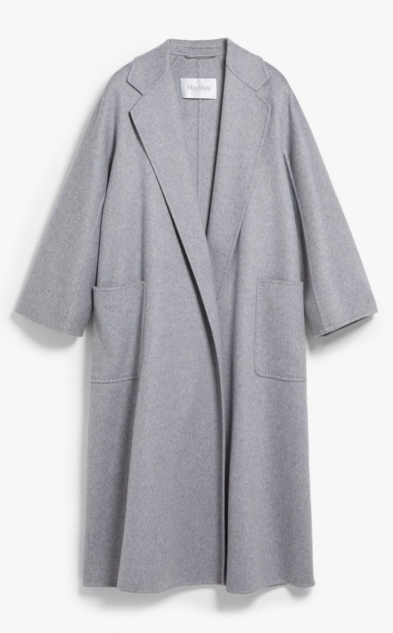 LIGHT GREY MaxMara Ludmilla Icon Coats | MMR593888