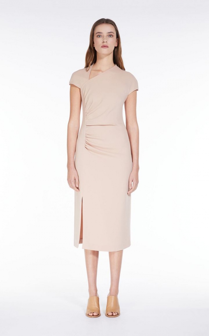 MAKE UP NUDE MaxMara Long Cady Dresses | MMR593352