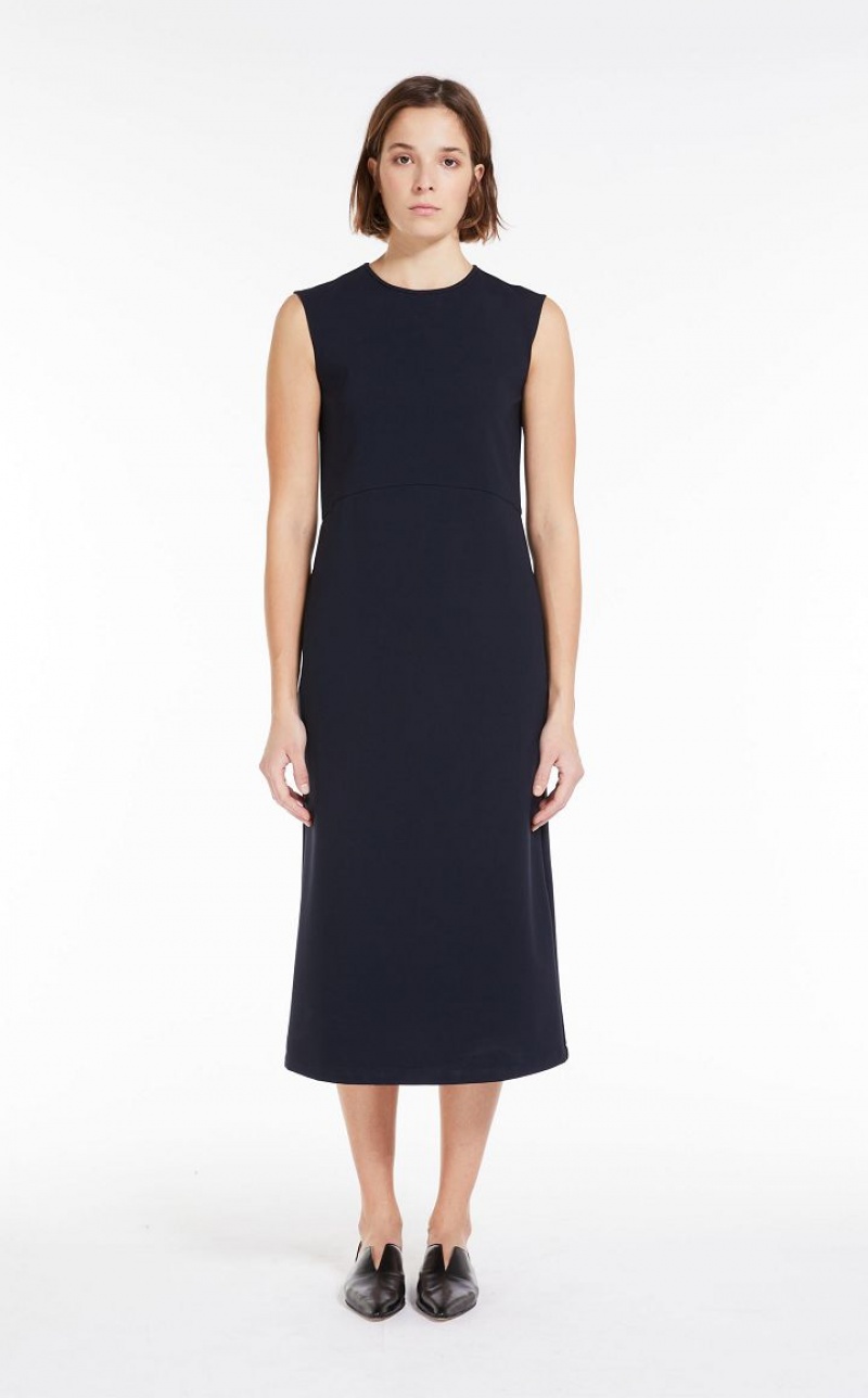 NAVY MaxMara Milano Jersey Dresses | MMR593302