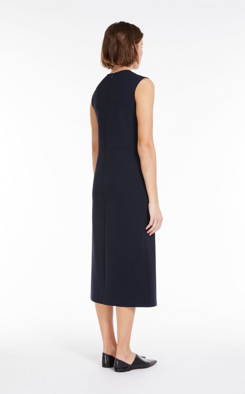 NAVY MaxMara Milano Jersey Dresses | MMR593302