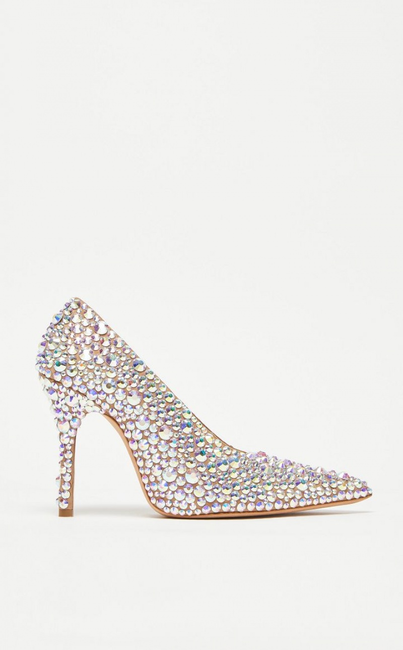 NUDO MaxMara Crystal-adorned Suede Court Décolleté | MMR594195