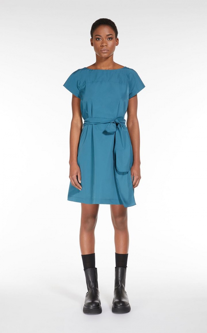 OIL MaxMara Flared Taffeta Dresses | MMR593330