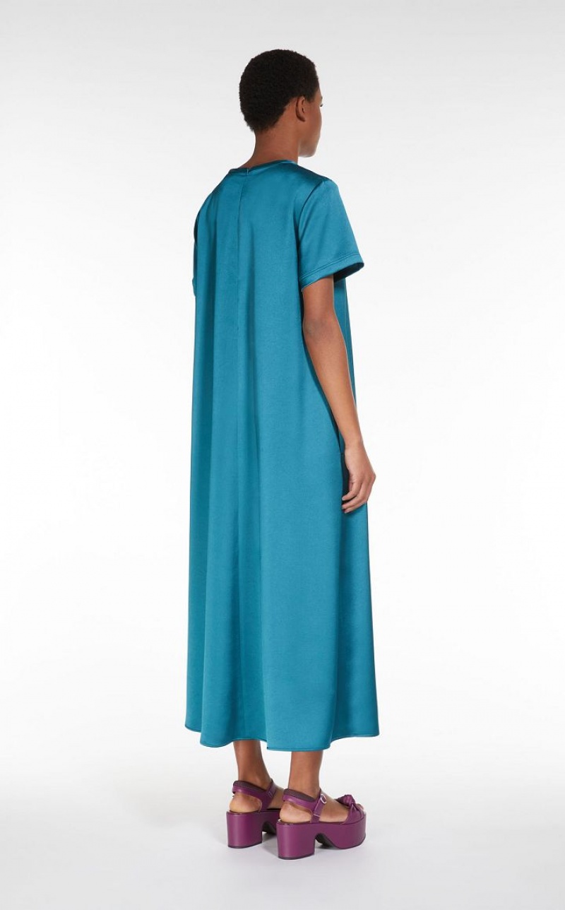 OIL MaxMara Satin T-shirt Dresses | MMR593372