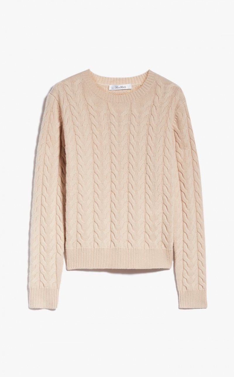 PINK MaxMara Cable Cashmere Knitwear | MMR593432