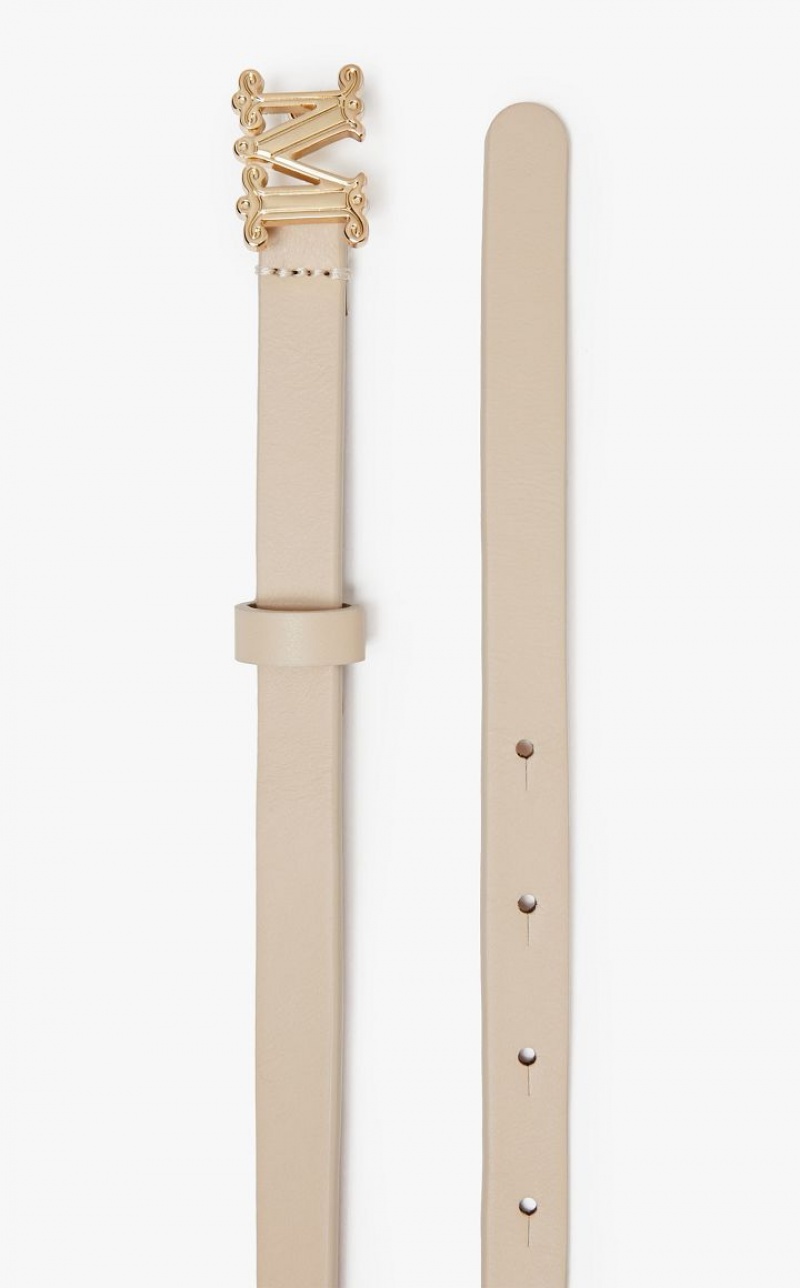 PINK MaxMara Leather Monogram Belts | MMR594254