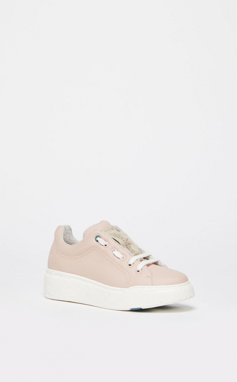 PINK MaxMara Maxigreen Trainers With Chunky Sole Sneakers | MMR594212