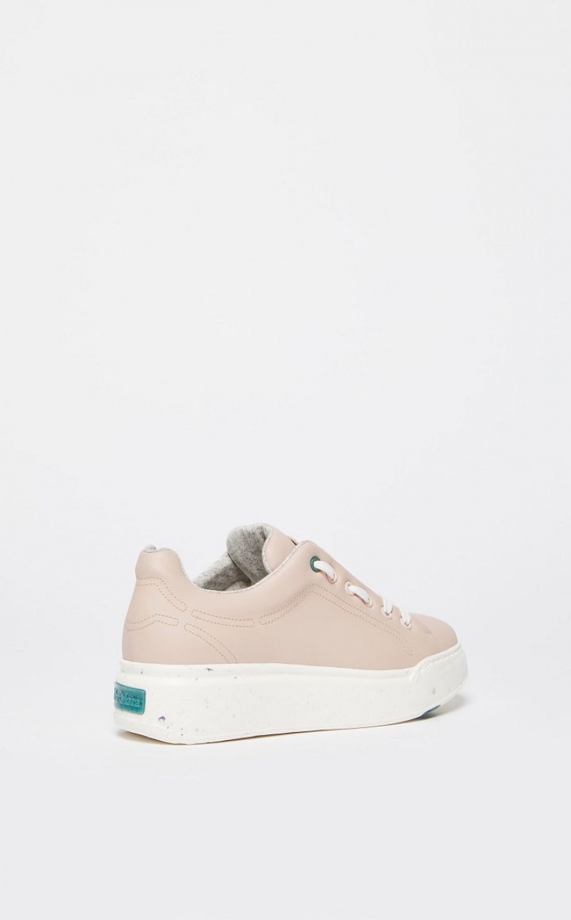 PINK MaxMara Maxigreen Trainers With Chunky Sole Sneakers | MMR594212