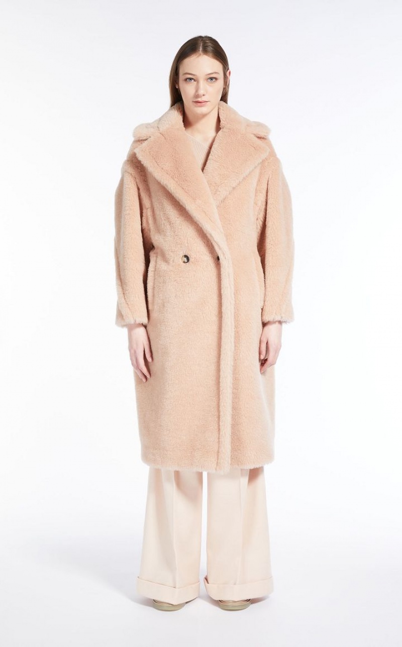 PINK MaxMara Teddy Bear Icon Coats | MMR593890