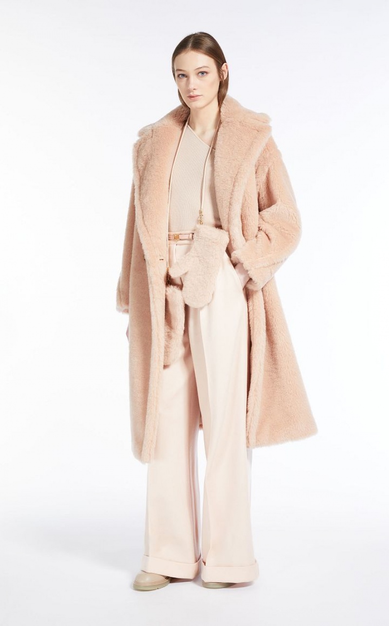 PINK MaxMara Teddy Bear Icon Coats | MMR593890