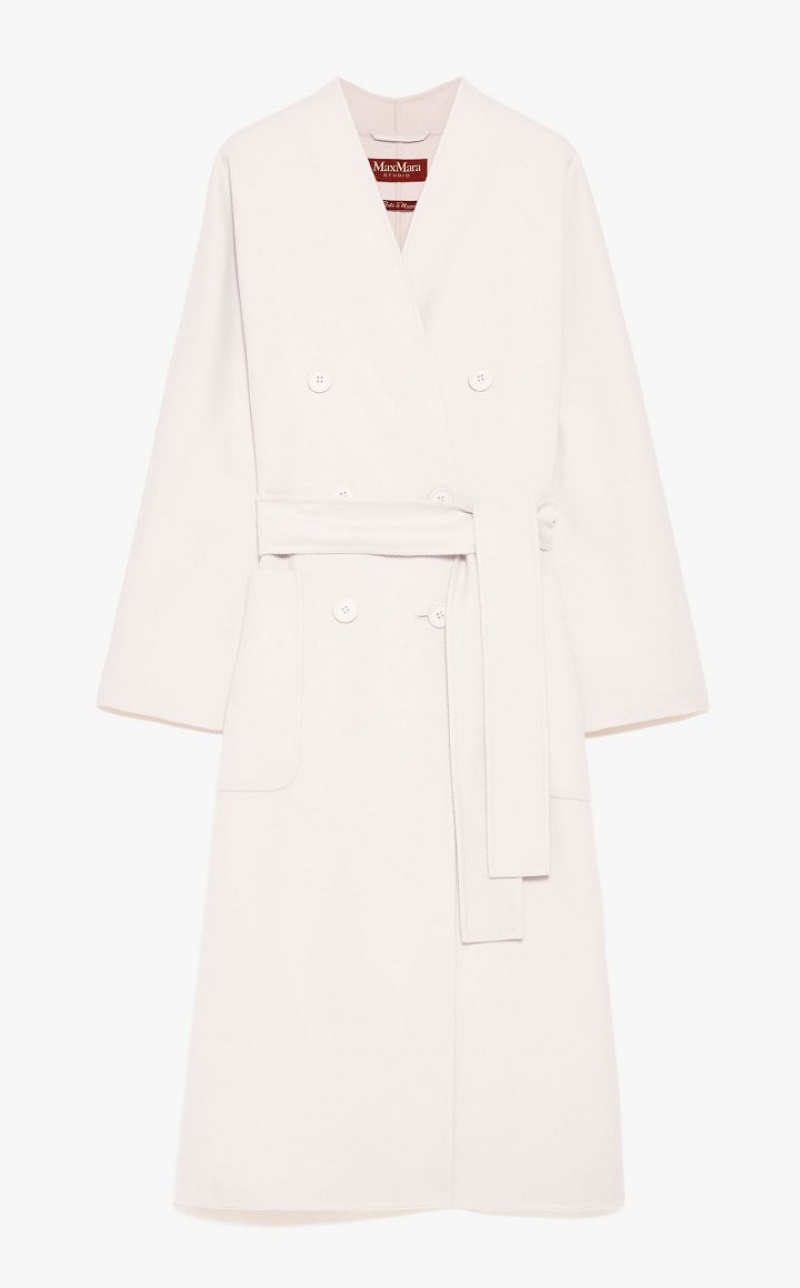 POWDER MaxMara Double-breasted Wool And Cashmere Coats | MMR593845