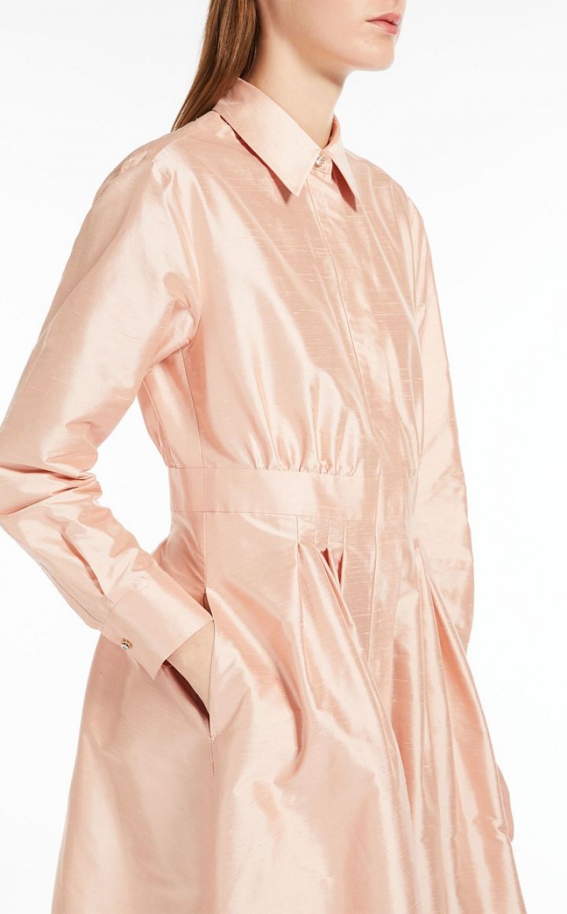 POWDER MaxMara Shantung Shirt Dresses | MMR593345