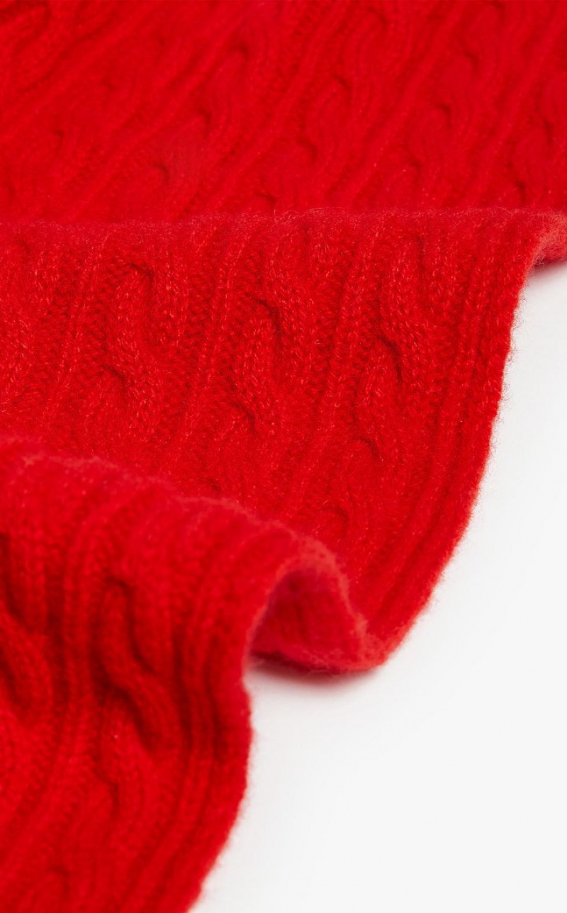 RED MaxMara Cashmere Scarf Scarves | MMR594260