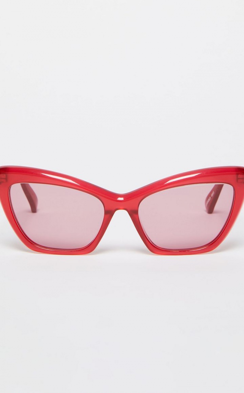 RED MaxMara Cat-eye Sunglasses | MMR594296