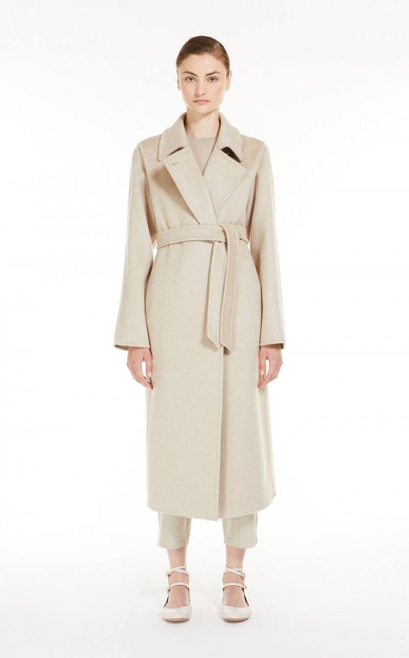 SAND MaxMara Manuela Icon In Cachemire Coats | MMR593885