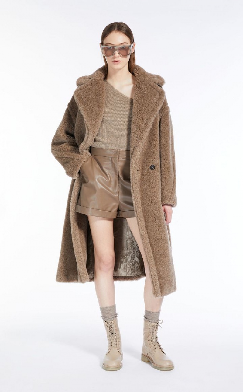 SAND MaxMara Teddy Bear Icon Coats | MMR593883