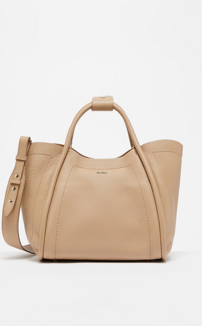 TURTLEDOVE MaxMara Leather Marine Bag | MMR594135