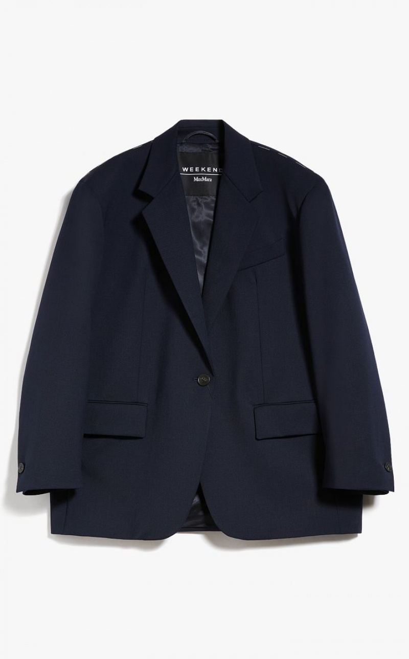 ULTRAMARINE MaxMara Gabardine Blazers | MMR594031