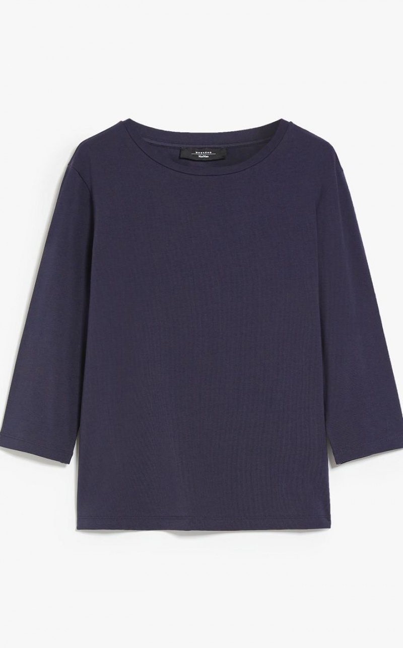 ULTRAMARINE MaxMara Jersey T-shirts | MMR593653