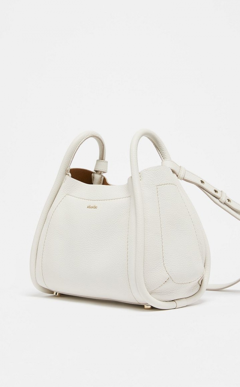 WHITE MaxMara Leather Marine Bag | MMR594131