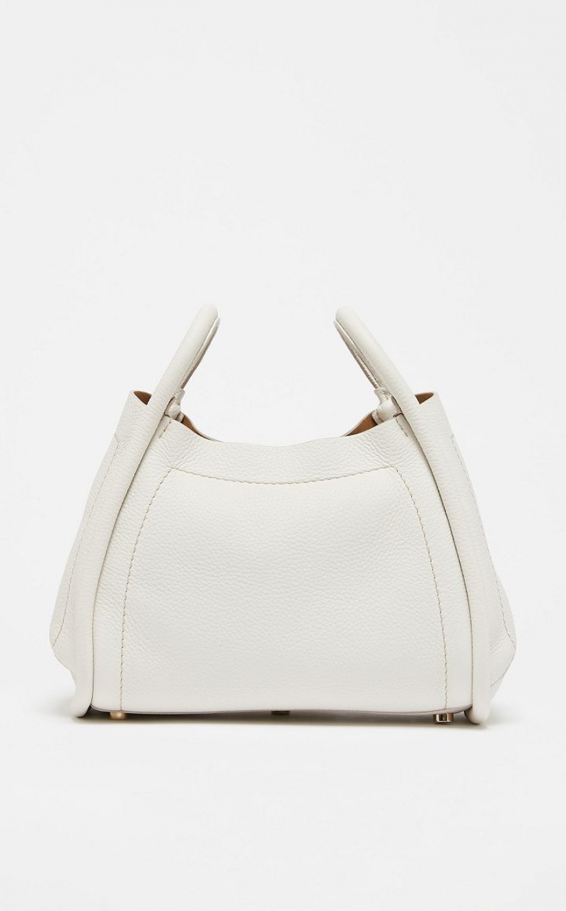 WHITE MaxMara Leather Marine Bag | MMR594131